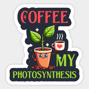 Coffee Plant Sticker